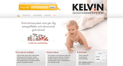 Desktop Screenshot of kelvin-sweden.se